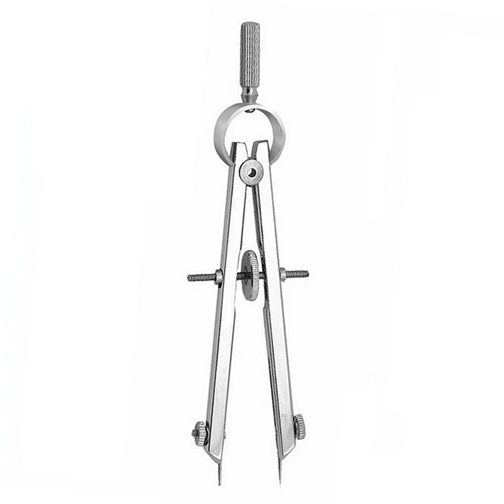 Professional Compass Drawing Circle Tools Spring Chart Planning Line Caliper Spacer Accurate Gauge Drawing Metal Durable Compass